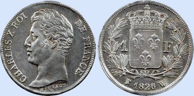 1 Franc CHARLES X